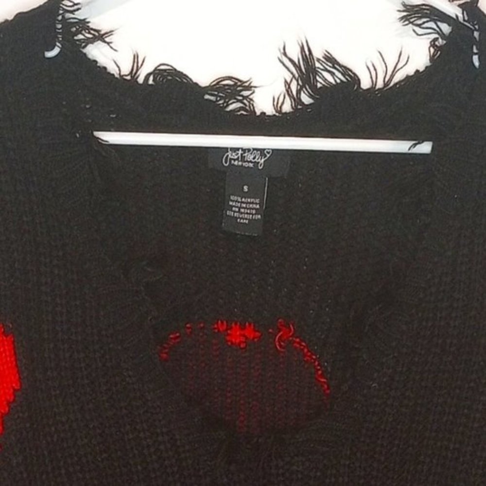 Cropped Lightweight Oversized Pullover Sweater Sm… - image 2